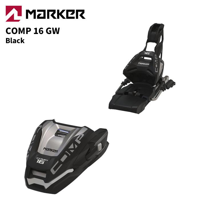 MARKER マーカー スキー ビンディング COMP 16 GW BLACK（解放値 6.0