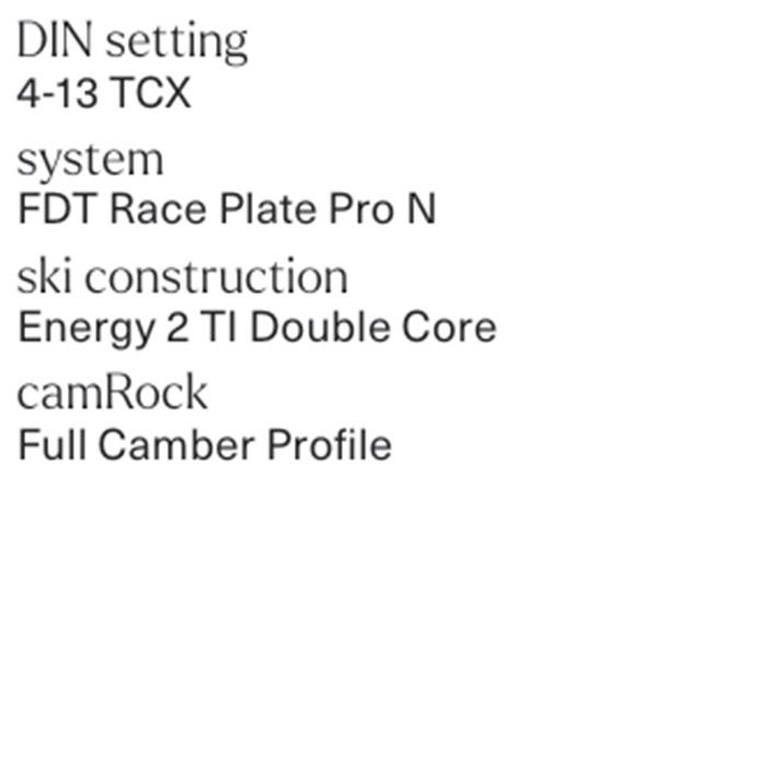 NORDICA ノルディカ スキー板 DOBERMANN SLR DC FDT + COMP 13 FDT ビンディングセット 26-27 モデルの画像