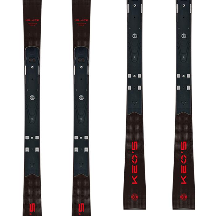 OGASAKA オガサカ スキー板 KS-AP2/BK + SRED プレート付き板単品 26
