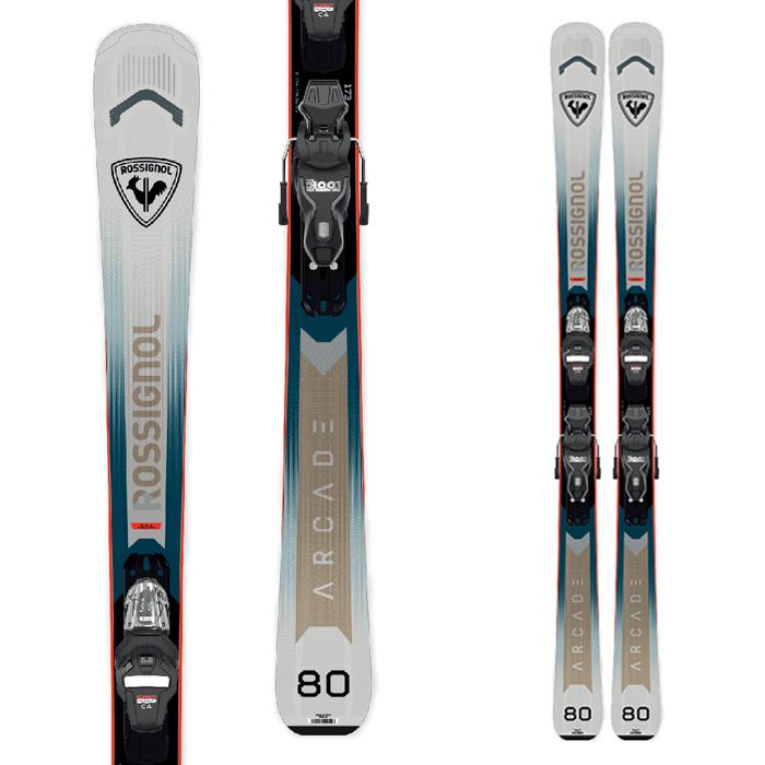ROSSIGNOL ロシニョール スキー板 ARCADE 80 XPRESS + XPRESS 10 GW