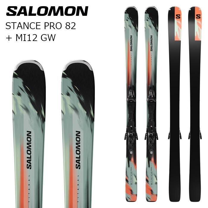 SALOMON サロモン スキー板 STANCE PRO 82 + MI12 GW ビンディング