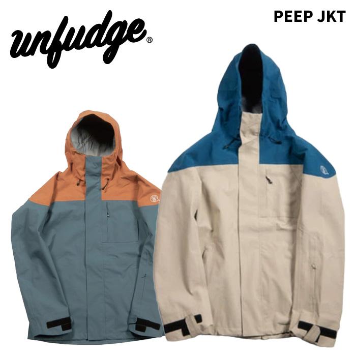UNFUDGE アンファッジ ウェア PEEP JKT 22-23モデル ジャケット : F