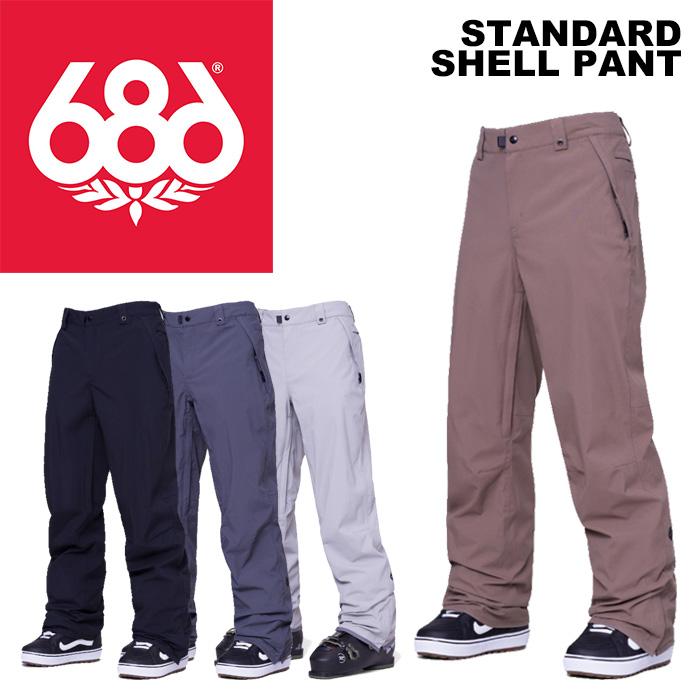 686 シックスエイトシックス ウェア STANDARD SHELL PANT 23-24(2024
