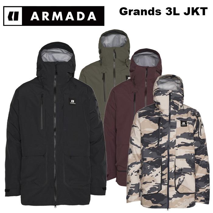 ARMADA アルマダ ウェア Grands 3L JKT 23-24(2024)モデル ARMADA アルマダ ウェア Grands 3L JKT 23-24(2024)モデル
