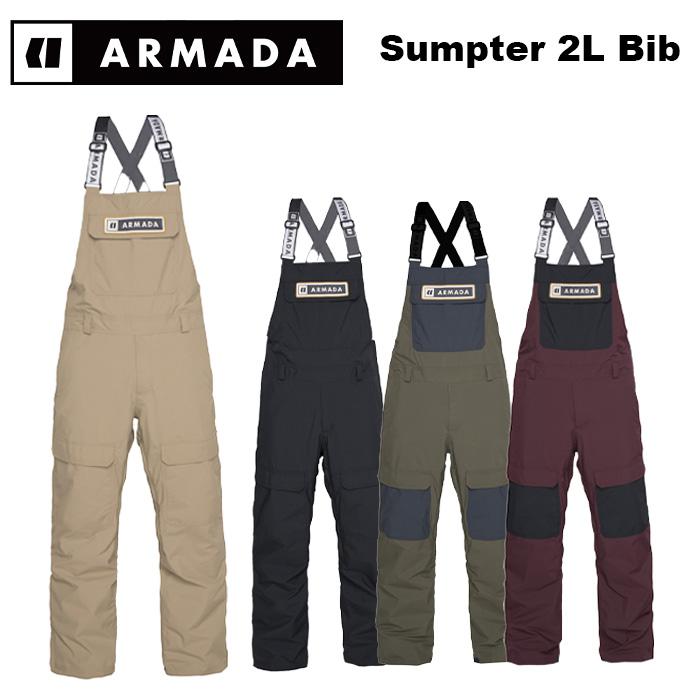 ARMADA アルマダ ウェア Sumpter 2L Bib 23-24(2024)モデル パンツ : F