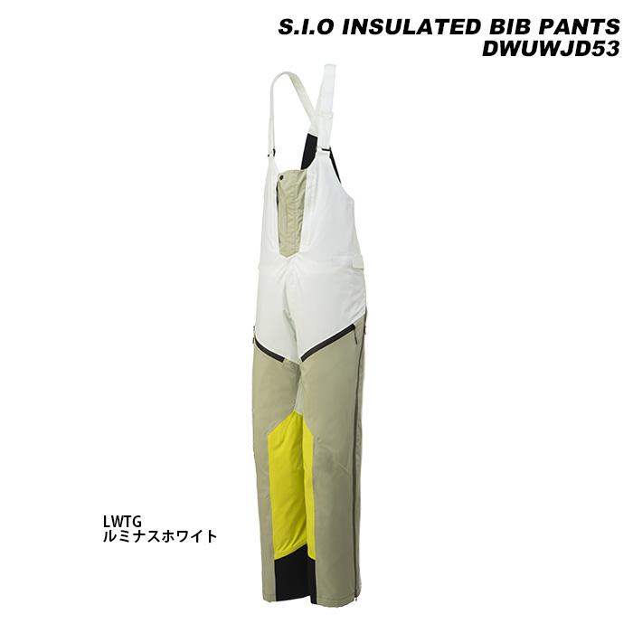 DESCENTE DWUWJD53 S.I.O INSULATED BIB PANTS 23-24モデル デサント
