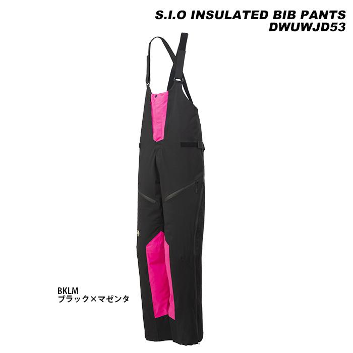 DESCENTE DWUWJD53 S.I.O INSULATED BIB PANTS 23-24モデル デサント