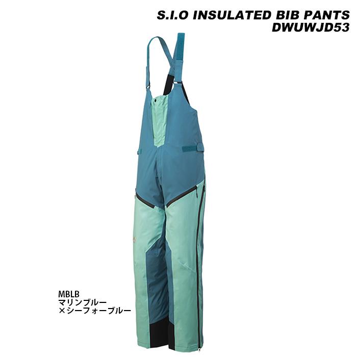 DESCENTE DWUWJD53 S.I.O INSULATED BIB PANTS 23-24モデル デサント