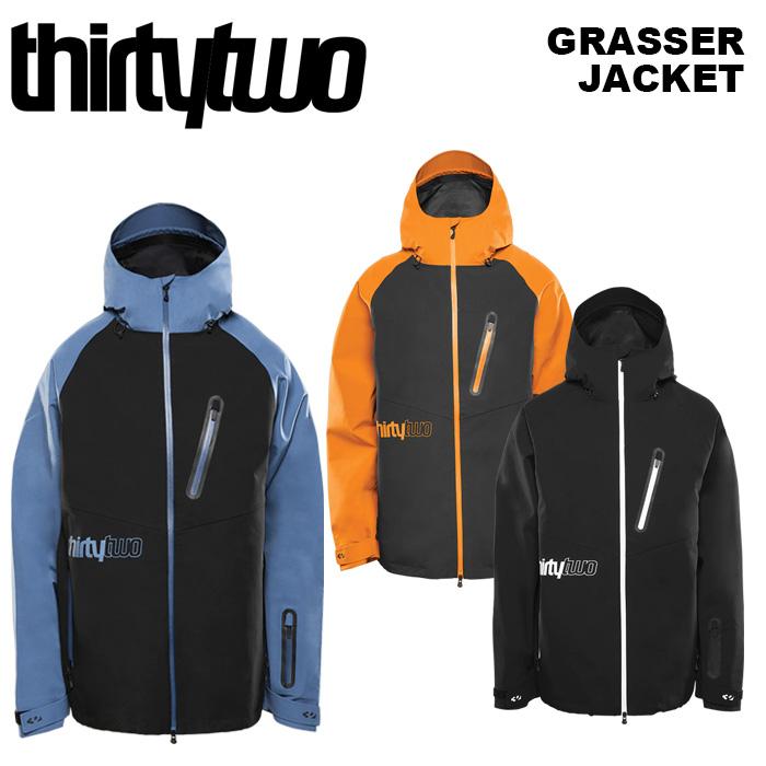 THIRTYTWO サーティーツー ウェア GRASSER JACKET 23-24(2024)モデル