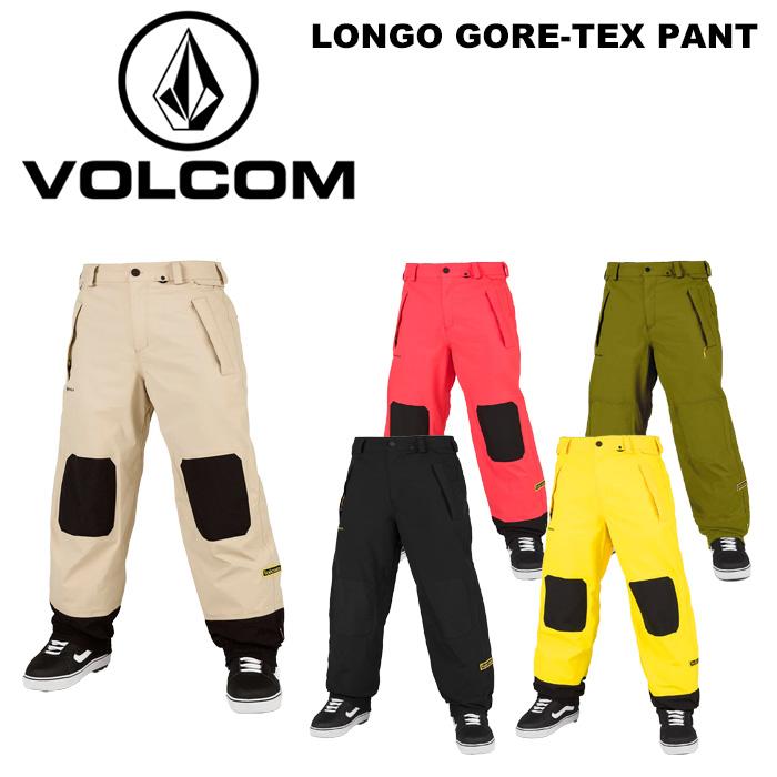 VOLCOM ボルコム ウェア LONGO GORE-TEX PANT 23-24(2024)モデル