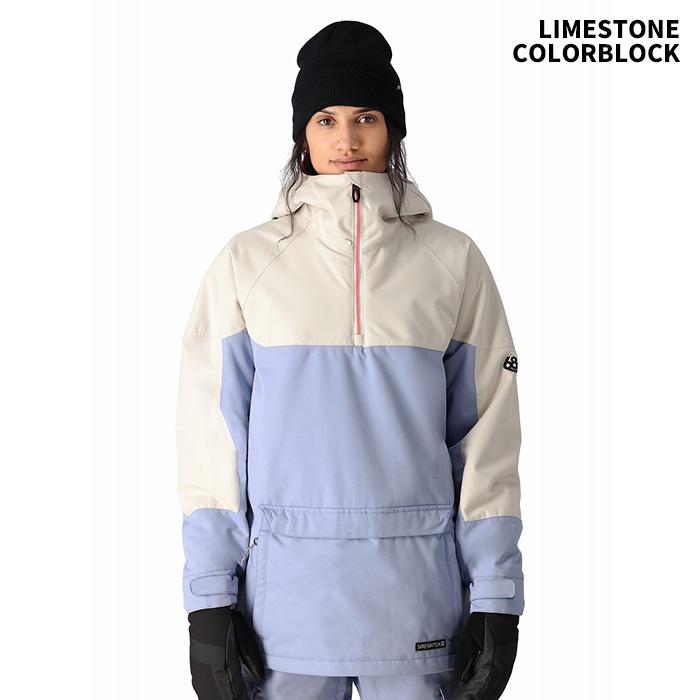 686 シックスエイトシックス ウェア WOMEN'S UPTON INSULATED ANORAK 24-25(2025)モデル レディース ジャケットの画像