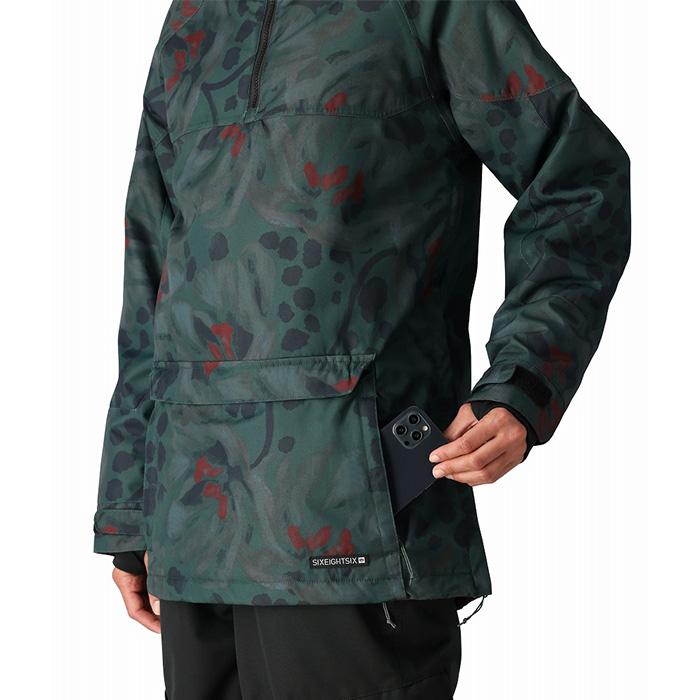 686 シックスエイトシックス ウェア WOMEN'S UPTON INSULATED ANORAK 24-25(2025)モデル レディース ジャケットの画像