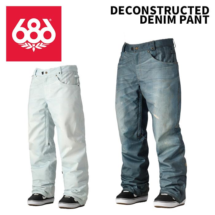 686 シックスエイトシックス ウェア DECONSTRUCTED DENIM PANT 24-25