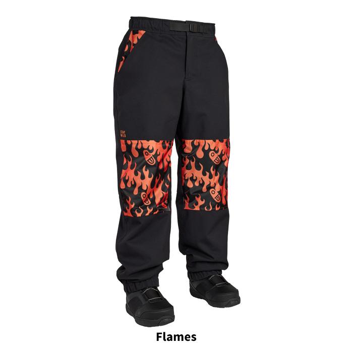 AIRBLASTER エアブラスター ウェア Elastic Boss Pant Flames 24-25(2025)モデル パンツの画像