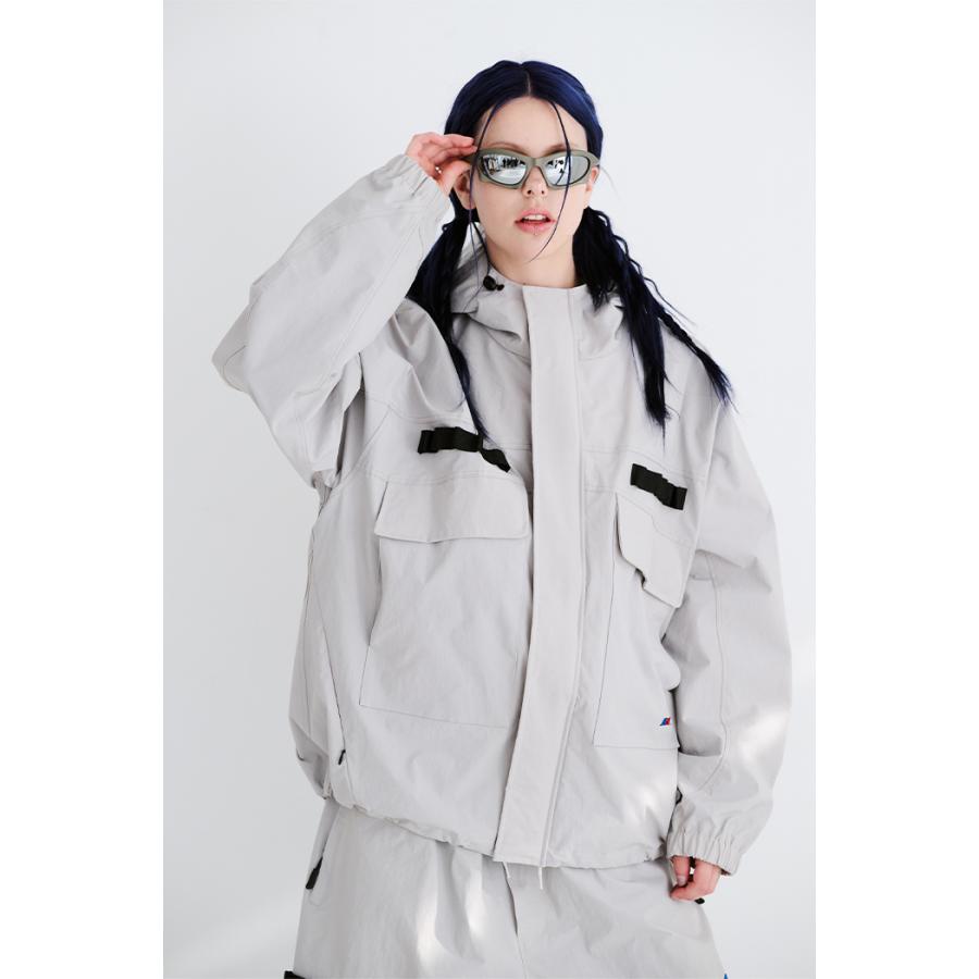 BSRABBIT ビエスラビット ウェア REFINED HOODED JACKET 24-25(2025