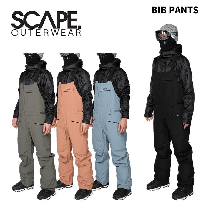 SCAPE エスケープ ウェア BIB PANTS 24-25(2025)モデル パンツ : F