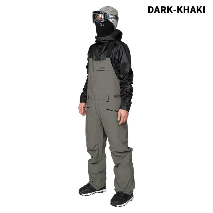 SCAPE エスケープ ウェア BIB PANTS 24-25(2025)モデル パンツ : F