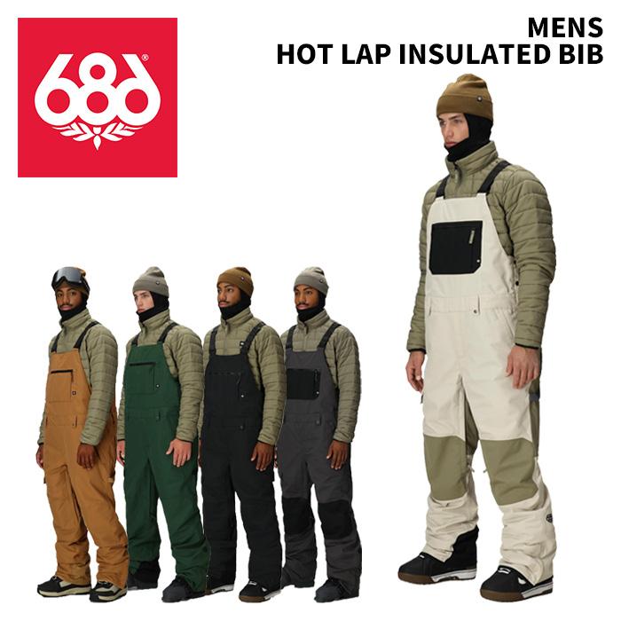 686 MENS　BIBPants　25-26　Mサイズ 686 シックスエイトシックス ウェア MENS HOT LAP INSULATED BIB 25-26