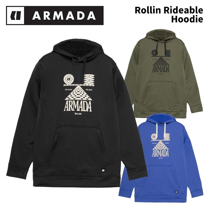 アルマダ パーカー Armada Hoodie ARMADA アルマダ ウェア Rollin Rideable Hoodie 25-26(2026)モデル