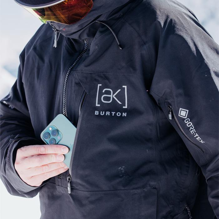 BURTON バートン ウェア Men's [ak] Velocity GORE-TEX 2L Anorak 25-26(2026)モデル ジャケット_8