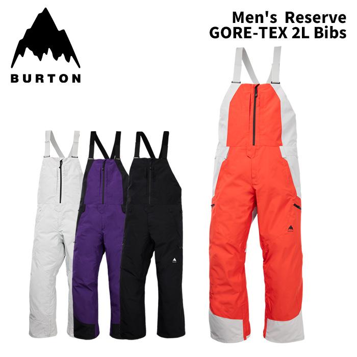 25-26 BURTON GORE-TEX 2L ビブパンツ US:L 美品 eb's（エビス） BURTON バートン ウェア Men's Reserve GORE-TEX 2L