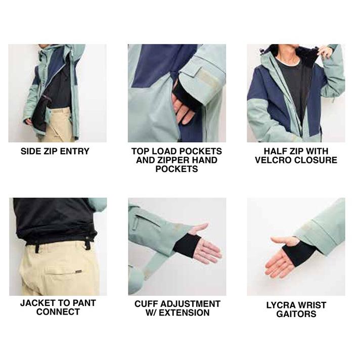 SESSIONS セッションズ ウェア CHAOS PULLOVER JACKET 25-26(2026)モデル ジャケット_9