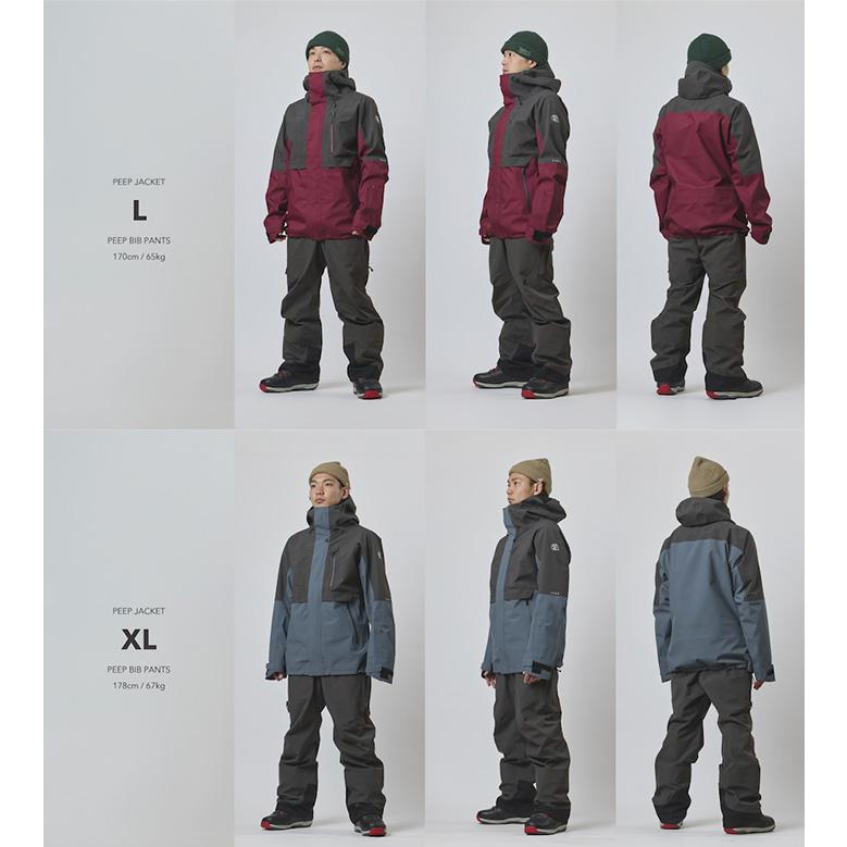 unfudge アンファッジ ウェア PEEP BIB PANTS STANDARD FIT 25-26(2026