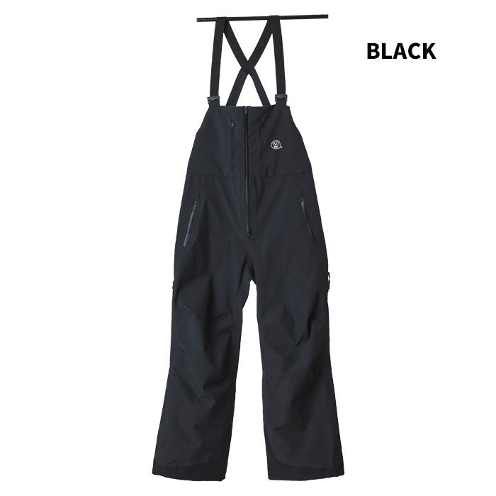 unfudge GENTLE BIB PANTS ブラック Lサイズ 25-26 unfudge アンファッジ ウェア GENTLE BIB PANTS WIDE FIT 25-26(2026