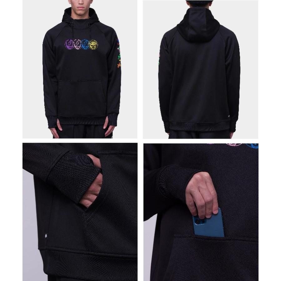 686【BONDED FLEECE PULLOVER HOODY】ロクハチロク ボンデッドフリース