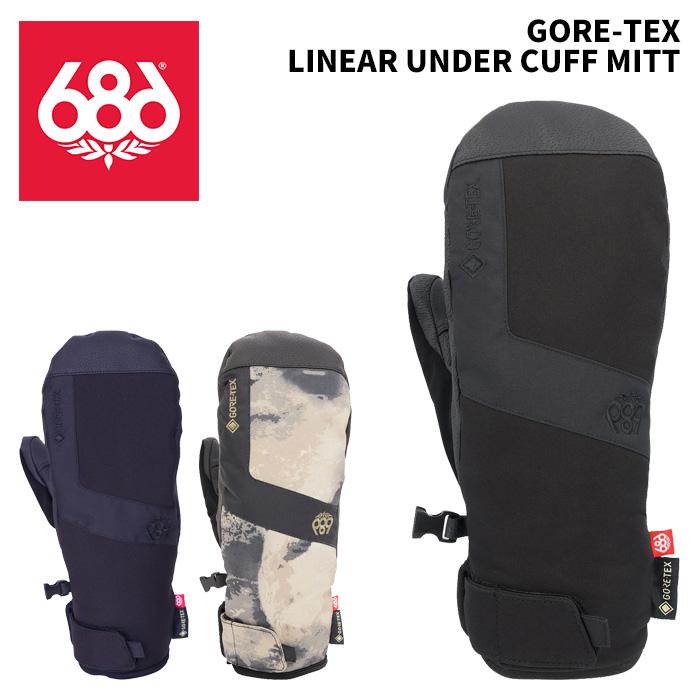 686／美品／シックスエイトシックスゴアテックス　/ゴーグルグローブセット 686 シックスエイトシックス グローブ GORE-TEX LINEAR UNDER