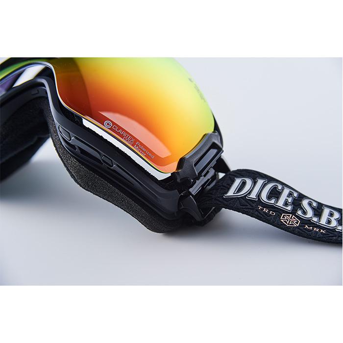 DICE ダイス ゴーグル BANK G BK40893 (P-MIT GRY/BL) 偏光×MITブルー