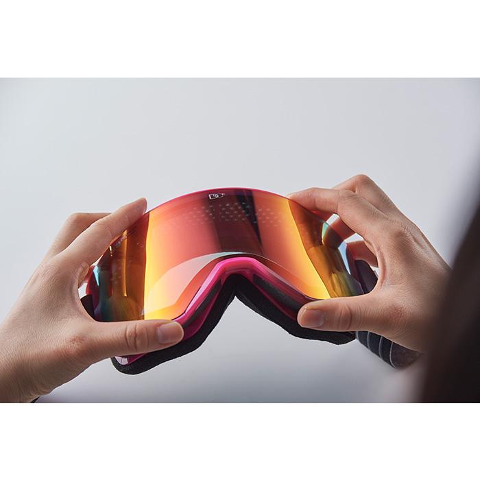 DICE ダイス ゴーグル SHOWDOWN G SD45656 (C-GRY/YL) 調光×グレイ