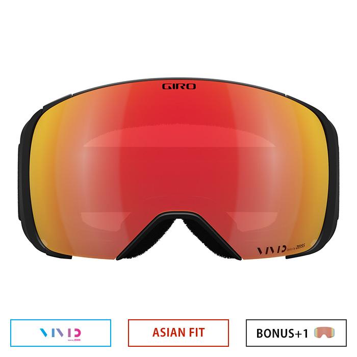 【新品未使用】24-25 GIRO COMP ゴーグル GIRO ジロ ゴーグル COMP BLACK/WHITE INDICATOR VIVID Ember/VIVID