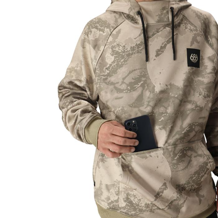 686 シックスエイトシックス ウェア MEN'S BONDED FLEECE HOODY 25-26モデル M4WNCS115の画像