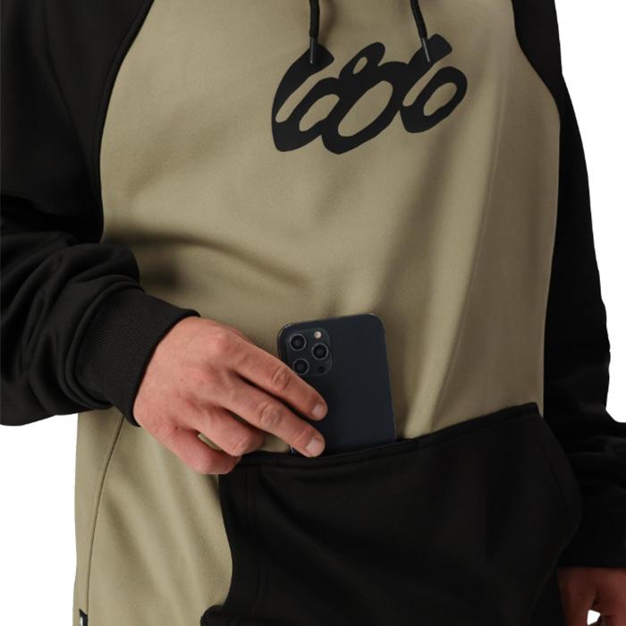 686 シックスエイトシックス ウェア MEN'S BONDED FLEECE HOODY 25-26モデル M4WNCS115の画像