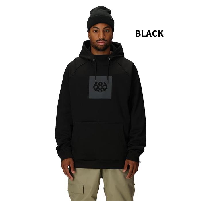 686 シックスエイトシックス ウェア MEN'S BONDED FLEECE HOODY 25-26モデル M4WNCS115の画像