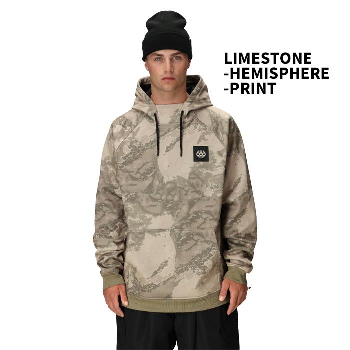 686 シックスエイトシックス ウェア MEN'S BONDED FLEECE HOODY 25-26モデル M4WNCS115_8