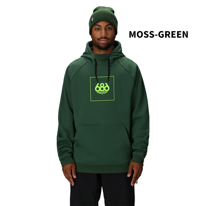 686 シックスエイトシックス ウェア MEN'S BONDED FLEECE HOODY 25-26モデル M4WNCS115の画像