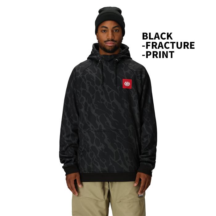 686 シックスエイトシックス ウェア MEN'S BONDED FLEECE HOODY 25-26モデル M4WNCS115_12