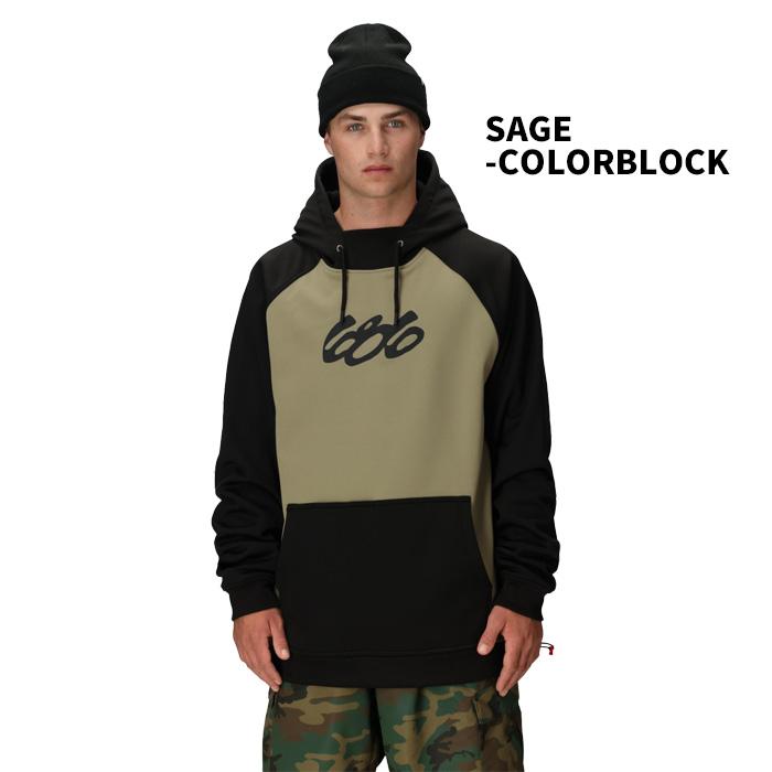 686 シックスエイトシックス ウェア MEN'S BONDED FLEECE HOODY 25-26モデル M4WNCS115の画像