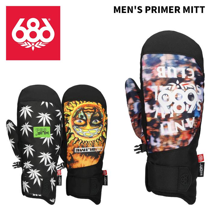 686 シックスエイトシックス グローブ MEN'S PRIMER MITT 25-26モデル