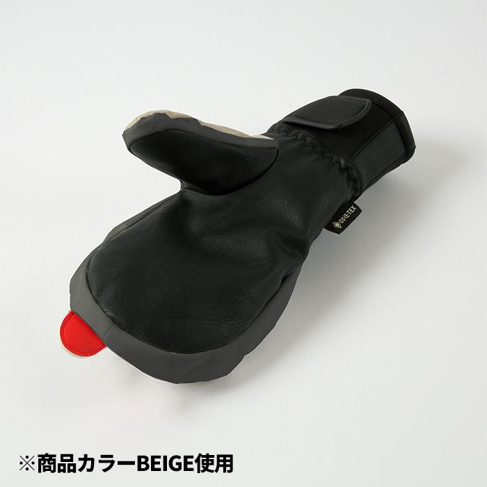 eb's エビス GORE-TEX KEMONO CHAN BLACK ゴアテックス ケモノチャン ミトングローブ 25-26モデル_2