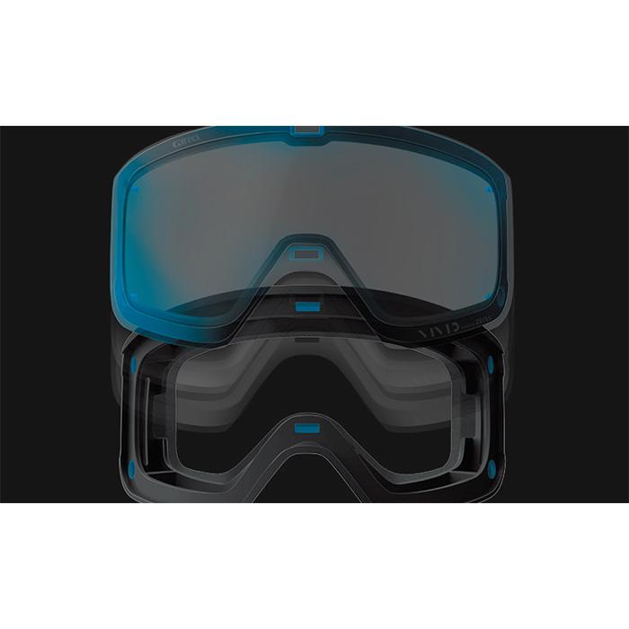 GIRO ジロ ゴーグル AXIS MIDNIGHT / BROWN STACKED VIVID Petrol