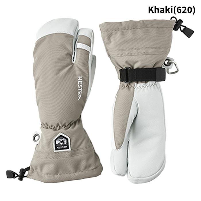 30572】HESTRA ヘストラ グローブ Heli Ski 3-Finger 25-26 モデル : F