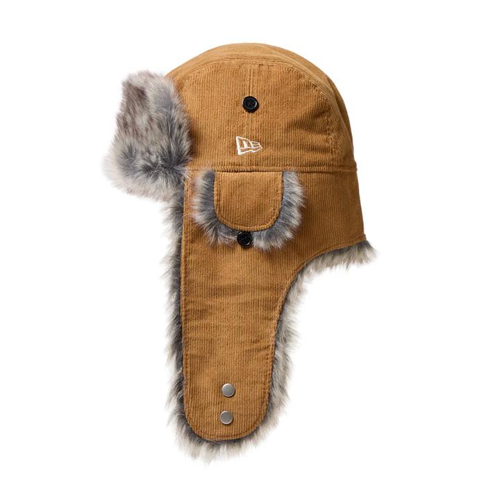 NEWERA ニューエラ キャップ TRAPPER CORDUROY 25-26モデル トラッパー