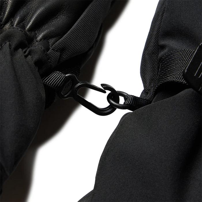 NEWERA ニューエラ グローブ OD SNOW GLOVE 5FINGER UNDER BLK 25-26モデル　スキー　スノーボード_12