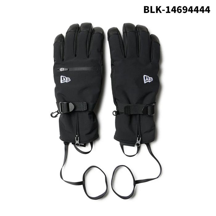 NEWERA ニューエラ グローブ OD SNOW GLOVE 5FINGER UNDER BLK 25-26モデル　スキー　スノーボード_2