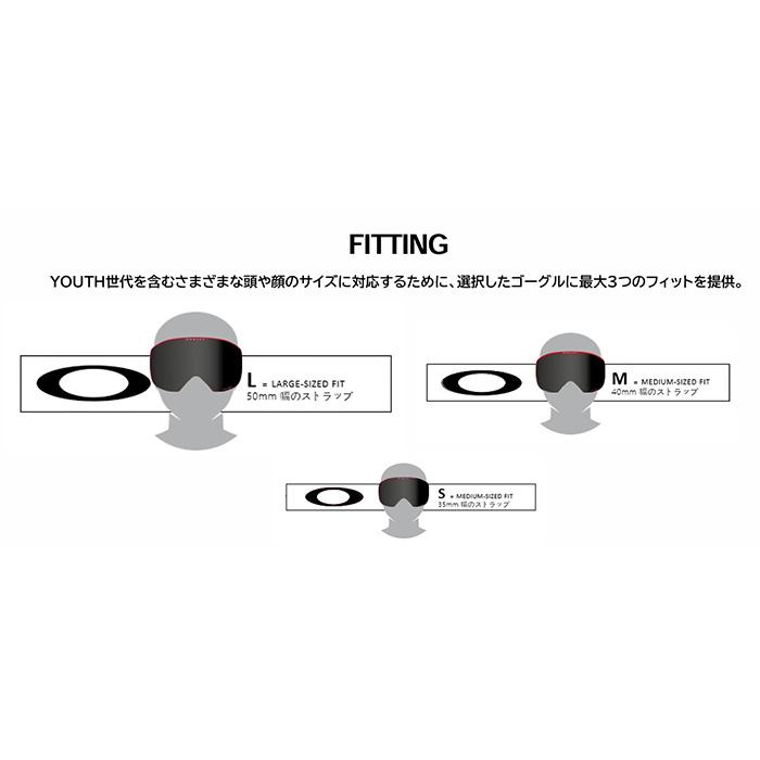 OAKLEY オークリー ゴーグル FLIGHT PATH L/MATTE BLACK/PRIZM ICED IRIDIUM OO7110-70 25-26モデルの画像