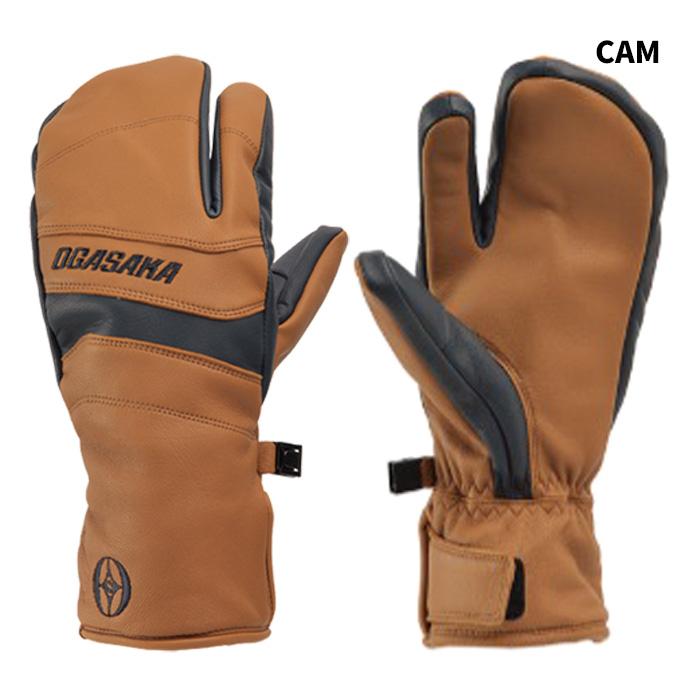 OGASAKA オガサカ グローブ GM 25-26 モデル 三本指 Semi-Mitten : F