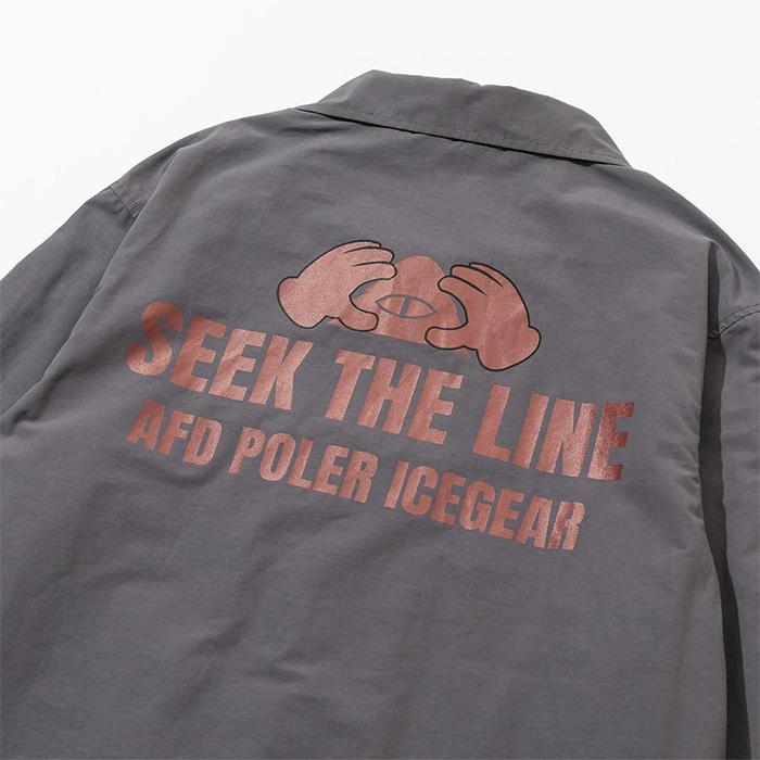 POLER ポーラー コーチジャケット AFD×POLER COACH JACKET 25-26モデルの画像